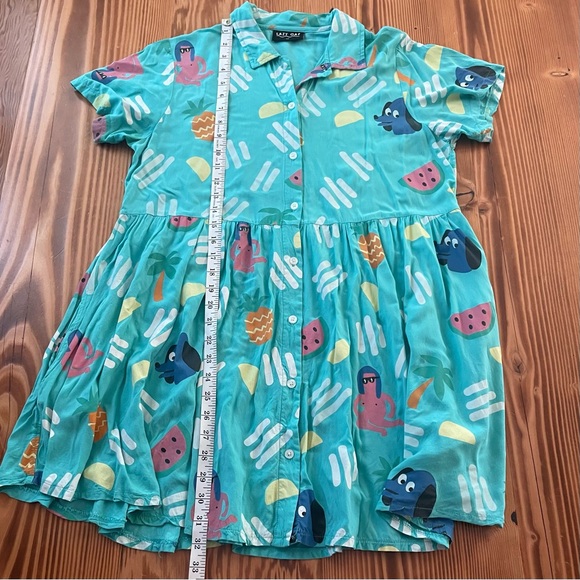 Lazy Oaf Tropical Flavour (Rare!) Shirtdress - Picture 13 of 13